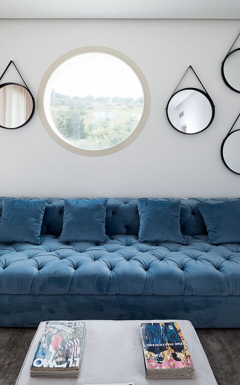 Villa Contra: Woonkamer