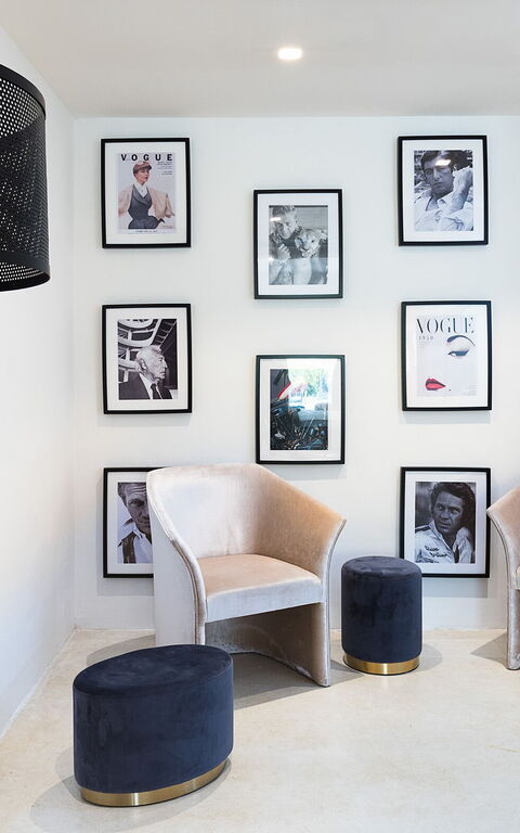 Villa Contra: Woonkamer