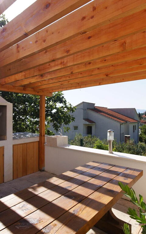 Villa Mermaid: Balkon / terras / patio, Buitenkanten, Buitenshuis