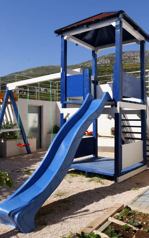 Villa Mermaid: Balkon / terras / patio, Buitenkanten, Buitenshuis