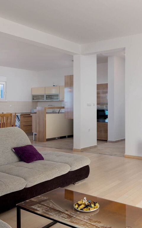 Villa Mermaid: Woonkamer