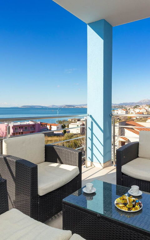 Villa Mermaid: Balkon / terras / patio, Buitenkanten, Buitenshuis