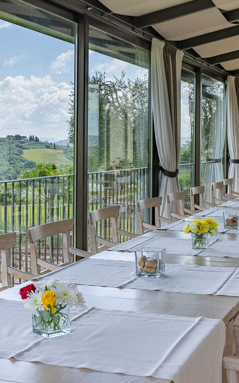 Villa Le Buche: Lunchroom