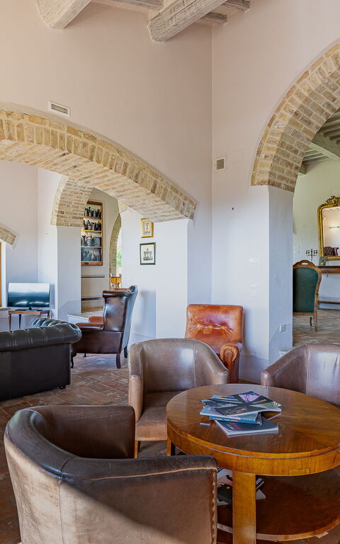 Villa Le Buche: Woonkamer