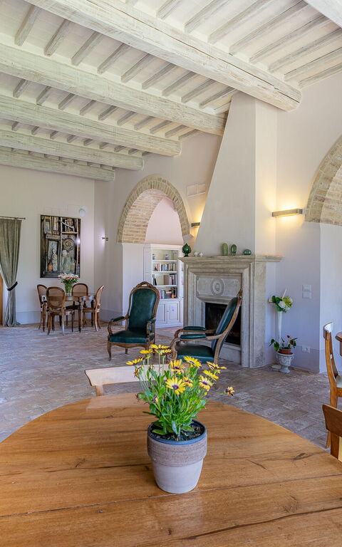 Villa Le Buche: Woonkamer