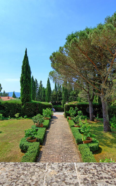 Villa Sorbaiano: Tuin