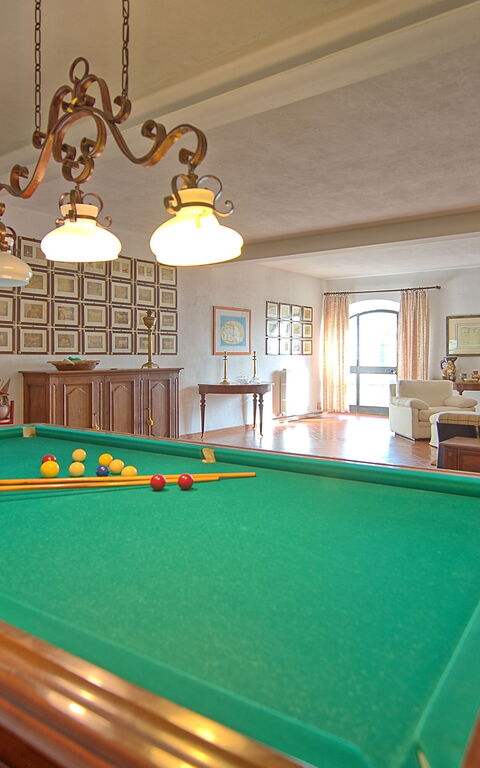 Villa Sorbaiano: Activiteiten, Woonkamer