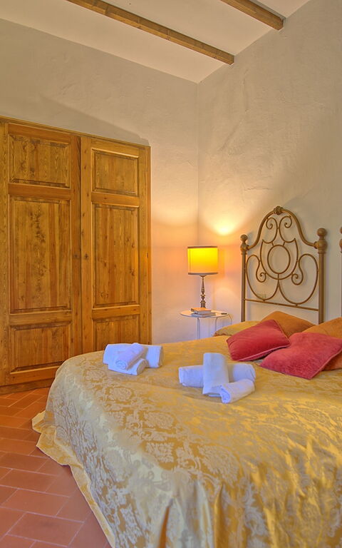 Villa Sorbaiano: slaapkamer