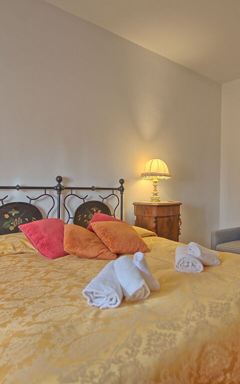 Villa Sorbaiano: slaapkamer