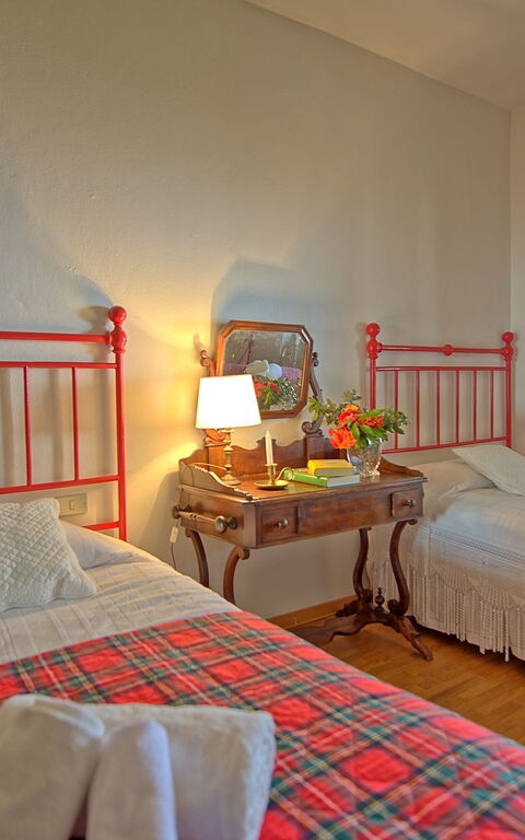 Villa Sorbaiano: slaapkamer