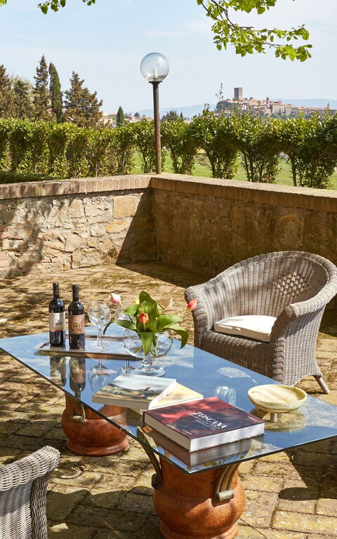 Villa Sorbaiano: Tuin