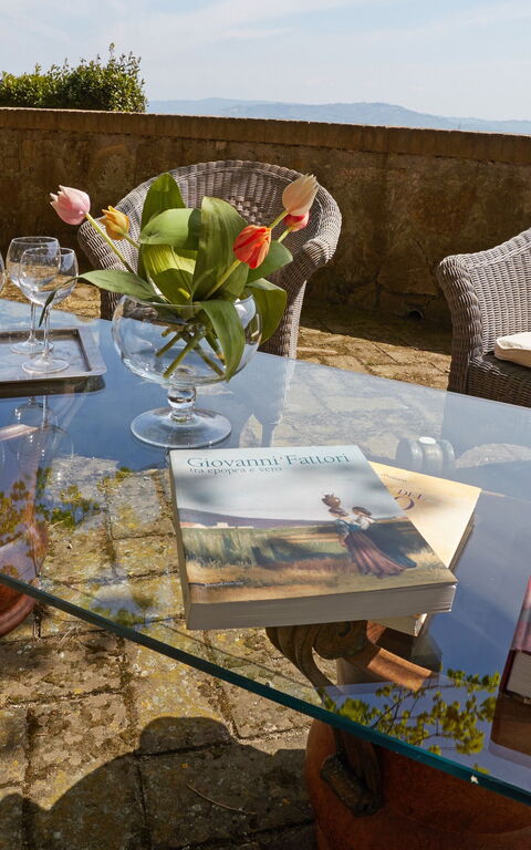 Villa Sorbaiano: Tuin