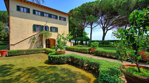 Villa Sorbaiano: Tuin