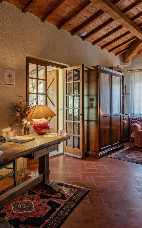 Casale Condottiero: Woonkamer