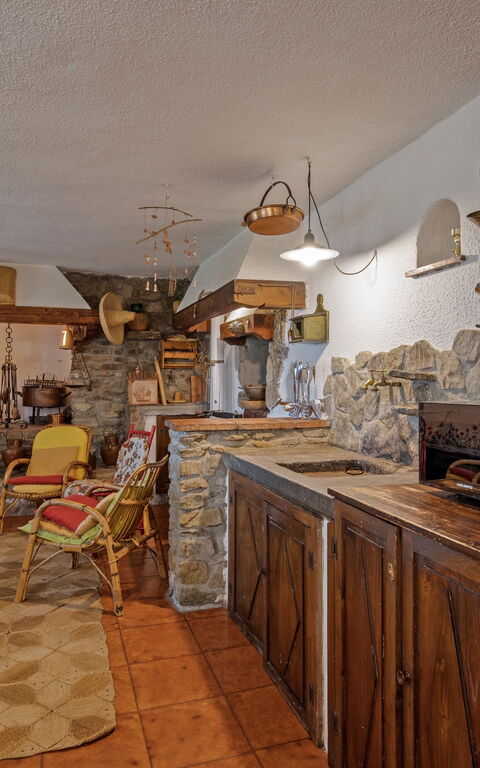 Casale Condottiero: Keuken, Lunchroom