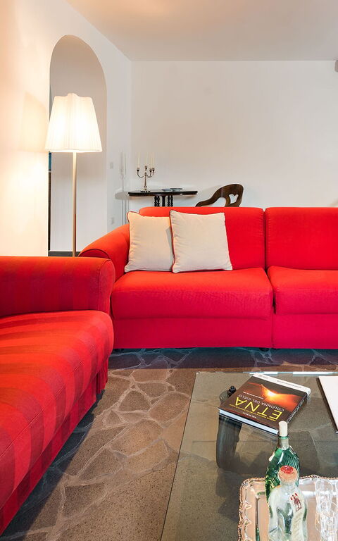 Etna Retreat: Woonkamer