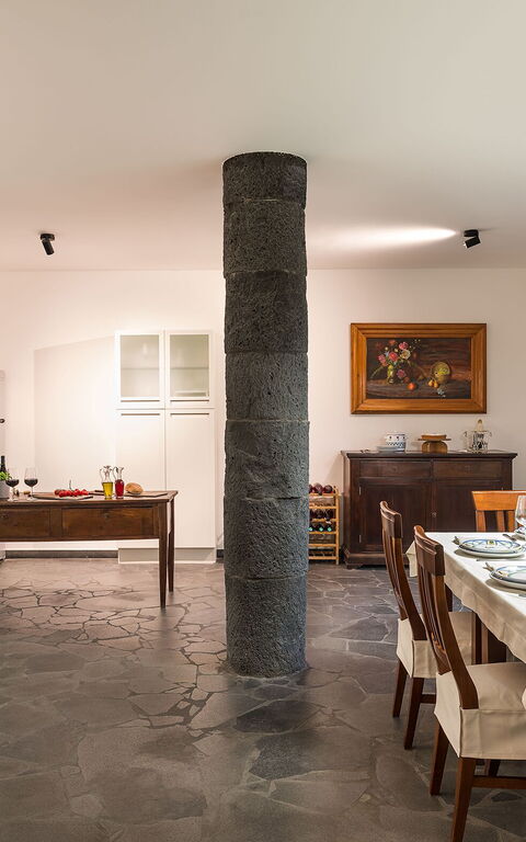 Etna Retreat: Keuken, Lunchroom
