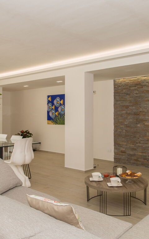 Villa Annalisa: Woonkamer