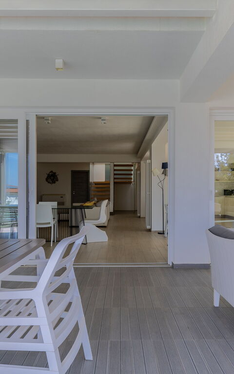Villa Annalisa: Balkon / terras / patio, Buitenkanten, Buitenshuis