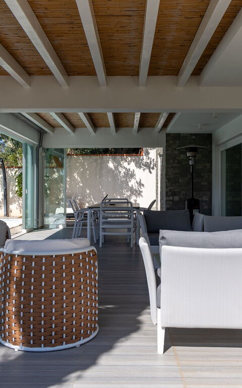 Villa Annalisa: Balkon / terras / patio, Buitenkanten, Buitenshuis