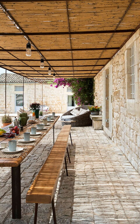 Villa Dimora Pura: Balkon / terras / patio