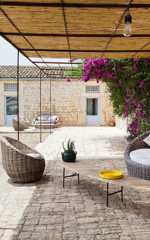 Villa Dimora Pura: Balkon / terras / patio