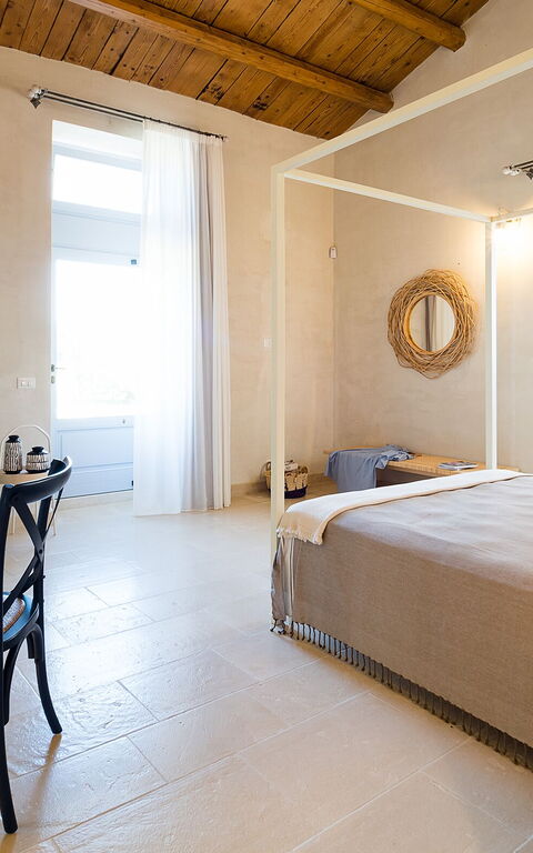 Villa Dimora Pura: slaapkamer