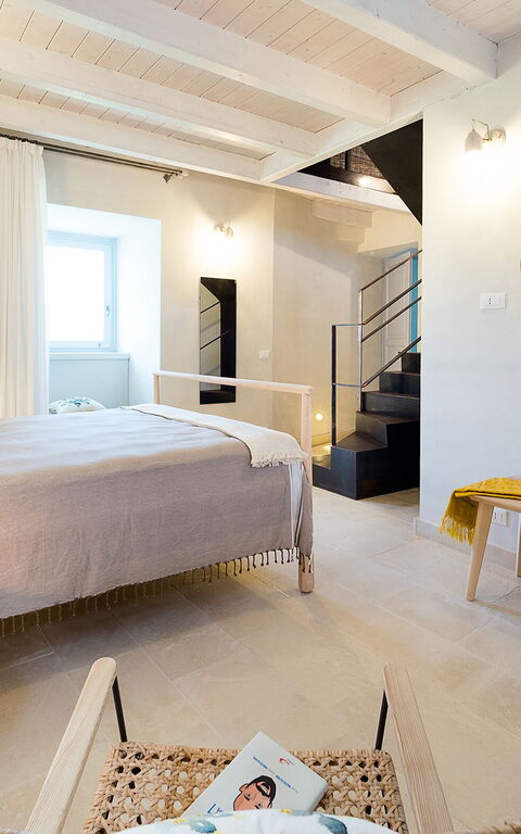 Villa Dimora Pura: slaapkamer