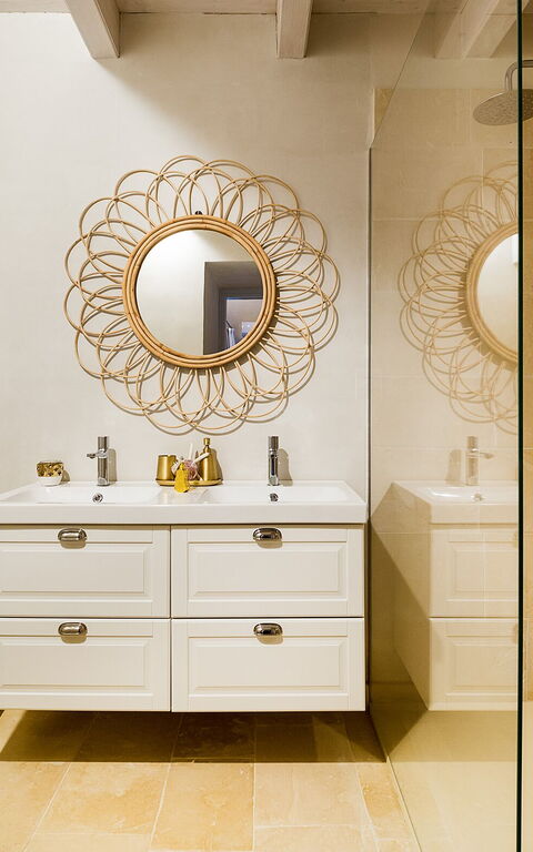 Villa Dimora Pura: Badkamer