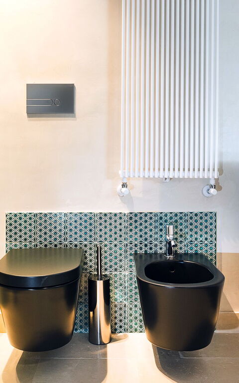 Villa Dimora Pura: Badkamer