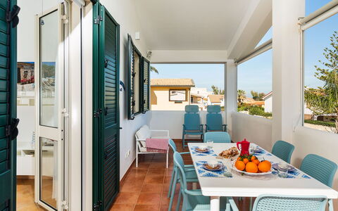 Accommodatie Calantha: Keuken, Lunchroom, Woonkamer