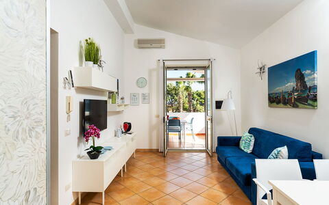 Accommodatie Calantha: Keuken, Lunchroom, Woonkamer