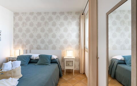 Accommodatie Calantha: slaapkamer