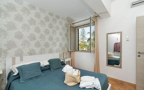 Accommodatie Calantha: slaapkamer