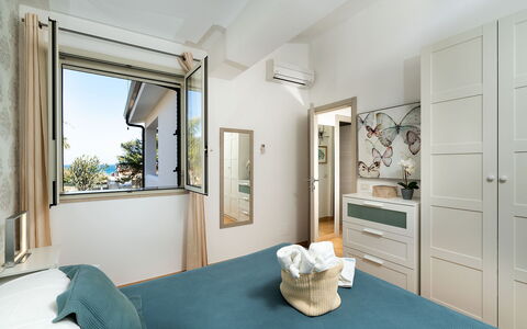 Accommodatie Calantha: slaapkamer