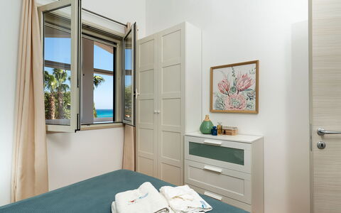 Accommodatie Calantha: slaapkamer