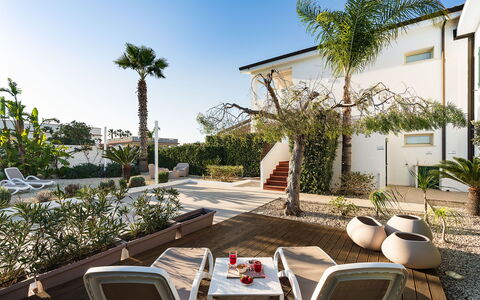 Accommodatie Fillide: Balkon / terras / patio