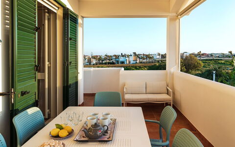 Accommodatie Fillide: Balkon / terras / patio