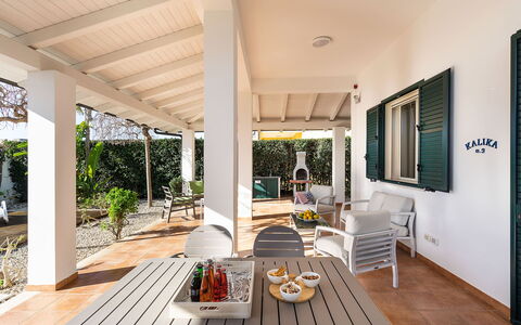 Accommodatie Kalika: Tuin