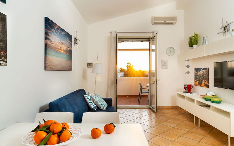 Accommodatie Fillide: Keuken, Lunchroom, Woonkamer