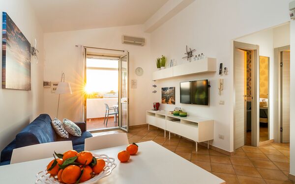 Accommodatie Fillide: Keuken, Lunchroom, Woonkamer