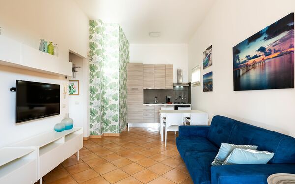 Accommodatie Kalika: Keuken, Lunchroom, Woonkamer