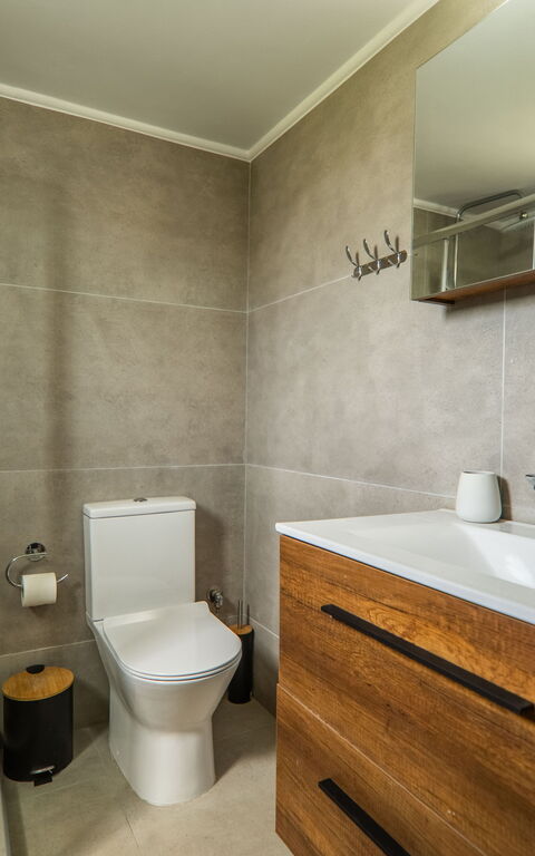 Villa Eftychia: Badkamer