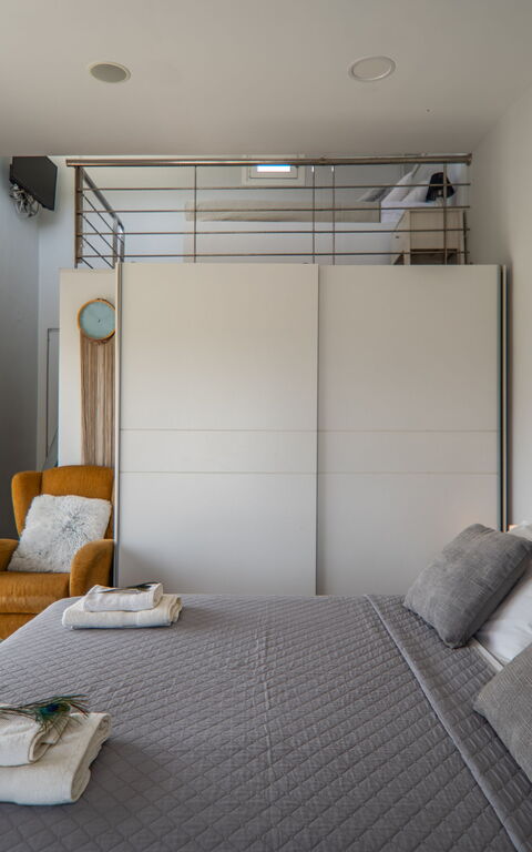 Villa Eftychia: slaapkamer