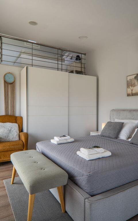 Villa Eftychia: slaapkamer