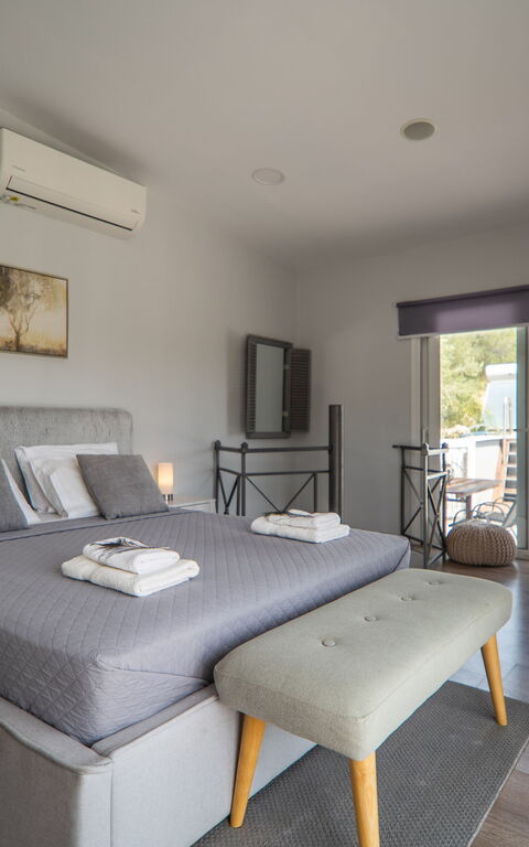 Villa Eftychia: slaapkamer