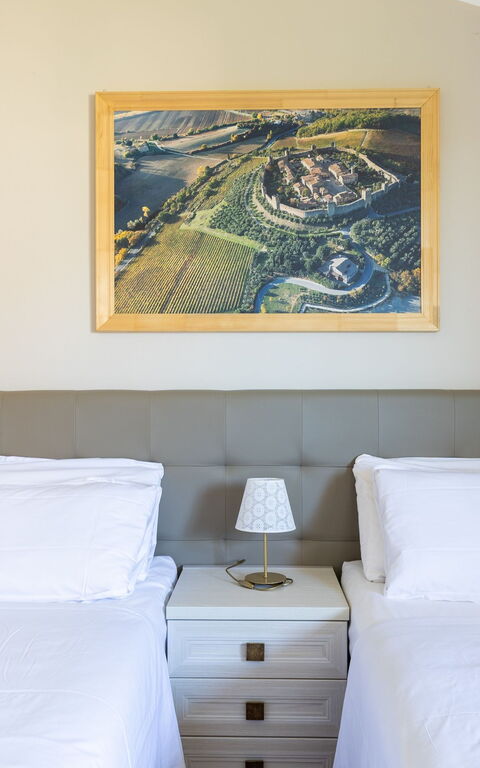 Villa Renina: slaapkamer