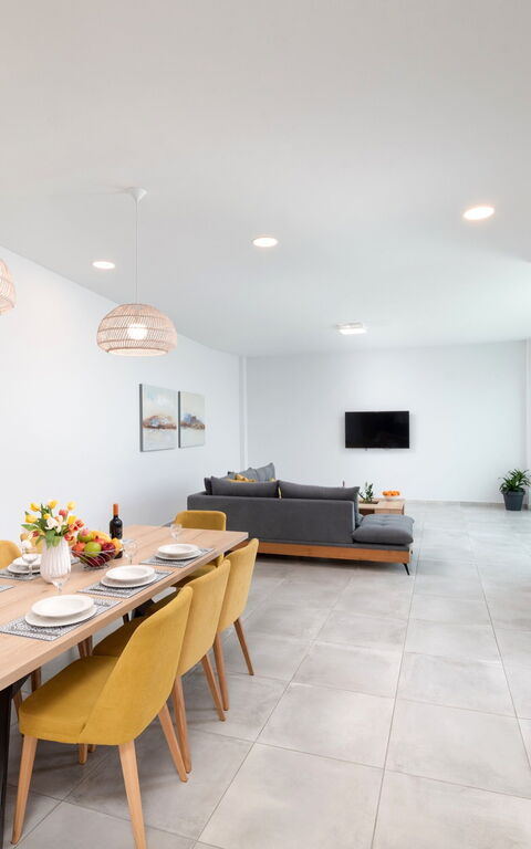 Villa Zaneti: Woonkamer