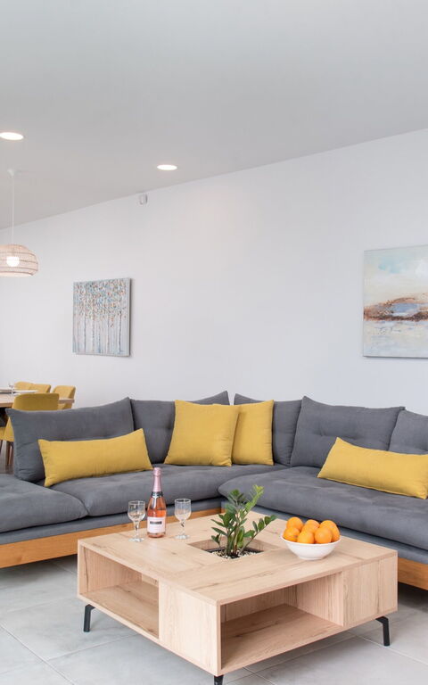 Villa Zaneti: Woonkamer