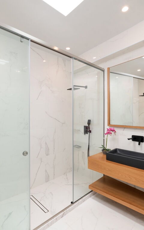 Villa Zaneti: Badkamer